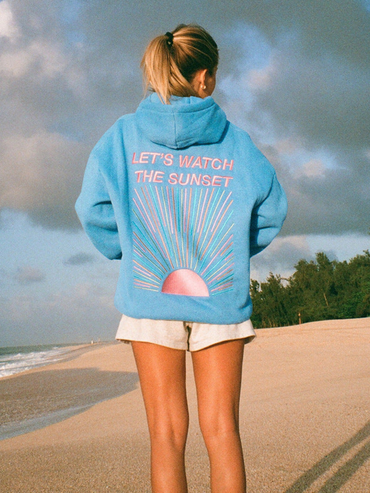 Merel | Comfy Oversized Sunset Hoodie
