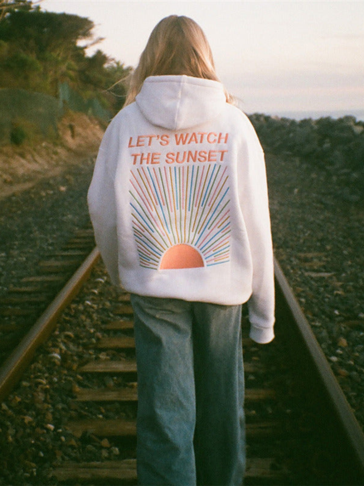 Merel | Comfy Oversized Sunset Hoodie